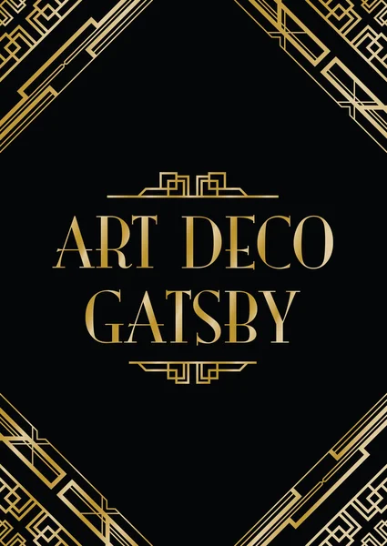 Art déco — Image vectorielle