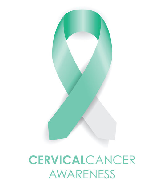 Cervical cancer ribbon
