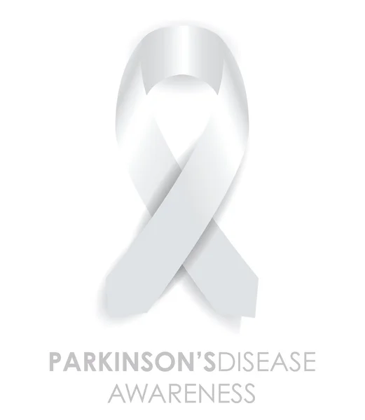 Parkinsons disease ribbon — Stock Vector