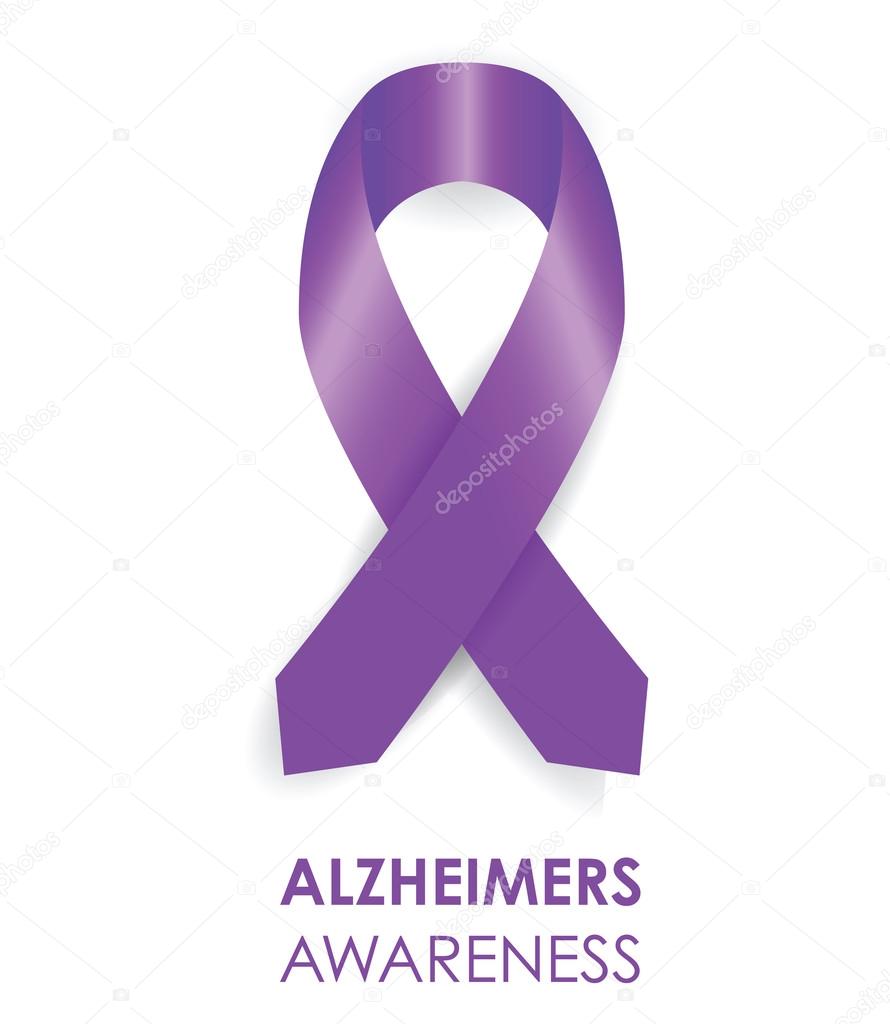 Alzheimers ribbon