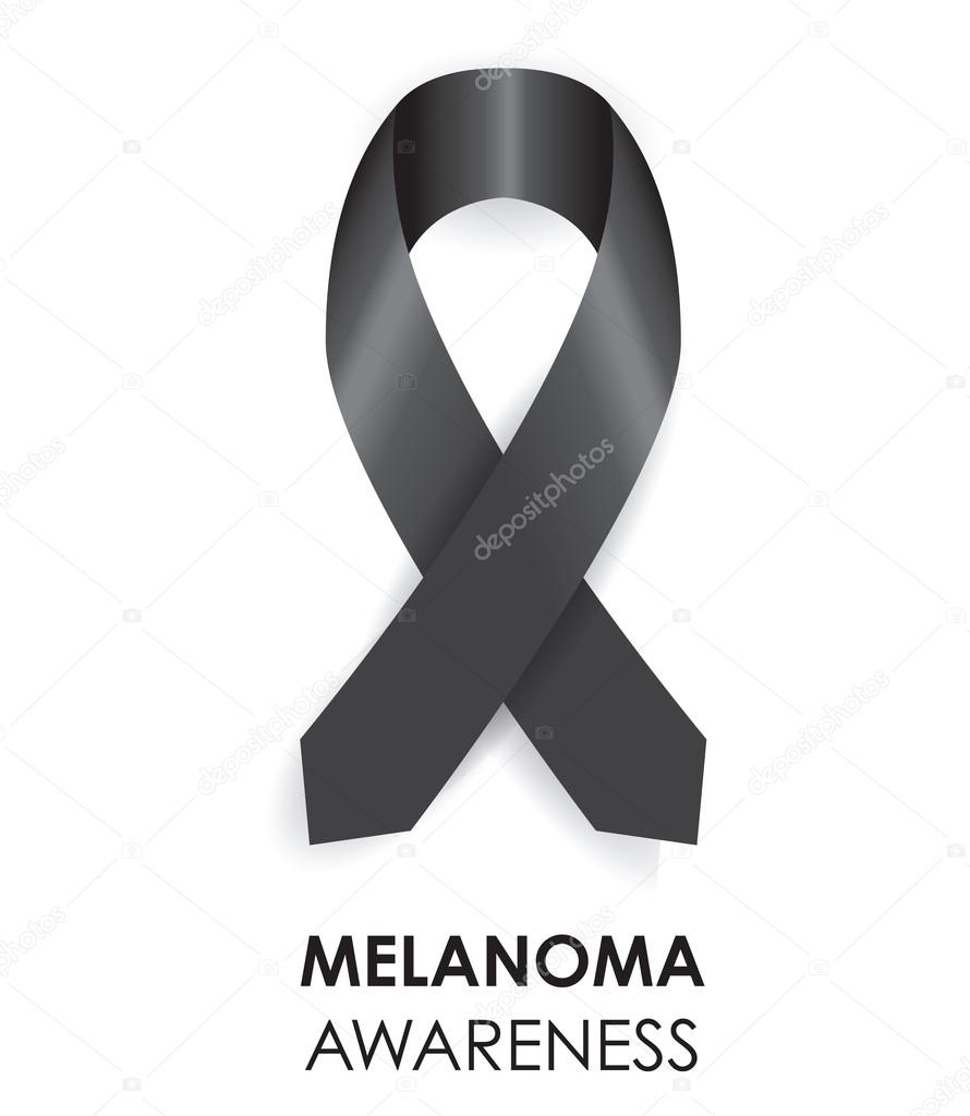 Melanoma ribbon