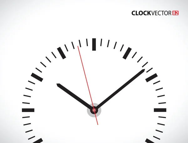 Reloj cara — Vector de stock