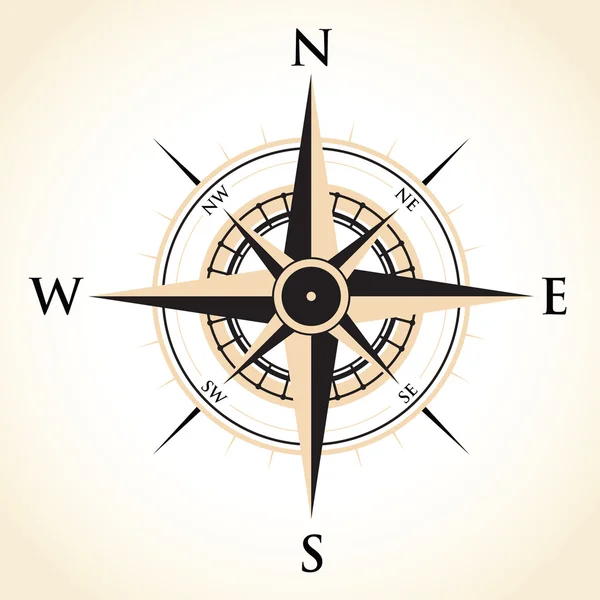 Kompas pozadí — Stockový vektor