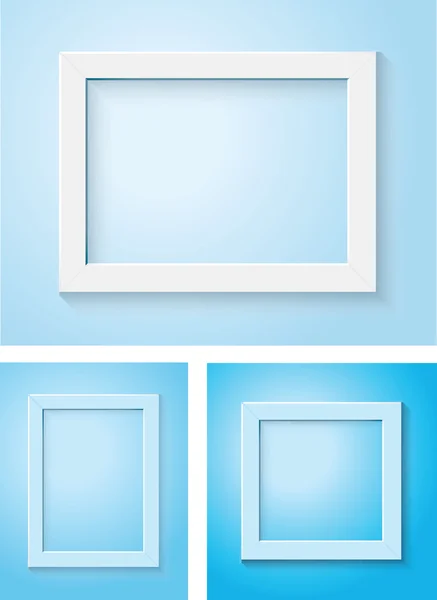 White frame — Stock Vector