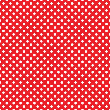 Sorunsuz kırmızı puantiyeli arka plan