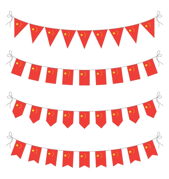 Chinese bunting — Stockvector