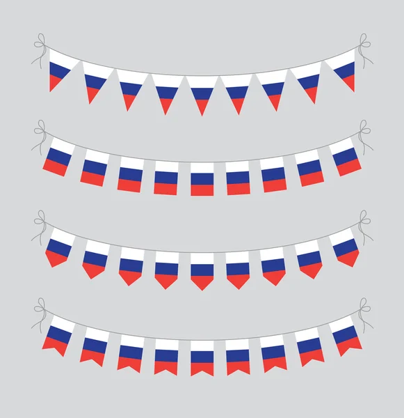 Russian bunting — Stock Vector