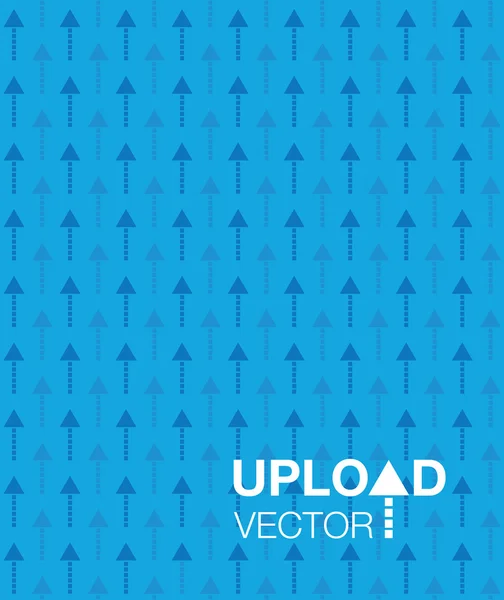 Upload background — Stock Vector