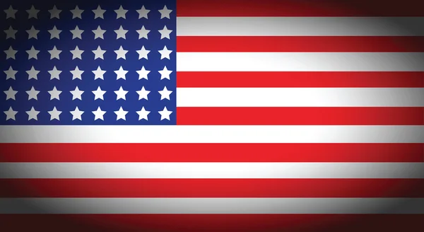 Amerikaanse vlag — Stockvector