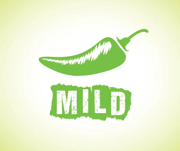 Mild chili — Stock vektor