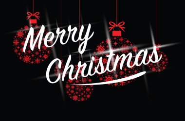 Kar tanelerinden yapılmış Noel topları