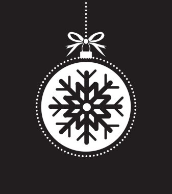 kar tanesi ile Noel top