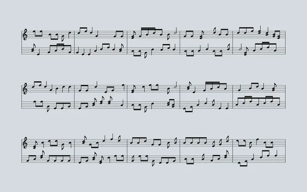 Música notas fondo — Archivo Imágenes Vectoriales