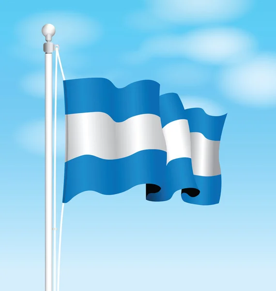 Bendera Nasional Argentina - Stok Vektor