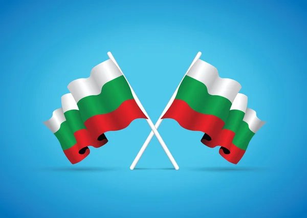 Bulgaria national flag — Stock Vector