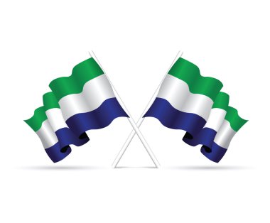 Sierra leone ulusal bayrak