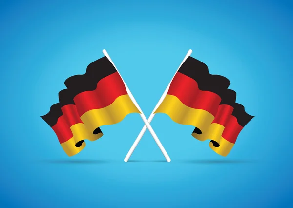 Germany national flag — Stock Vector