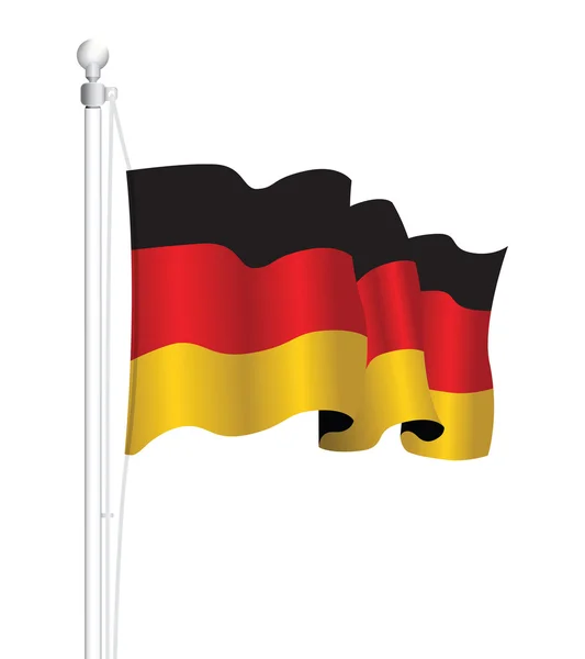 Germany national flag — Stock Vector