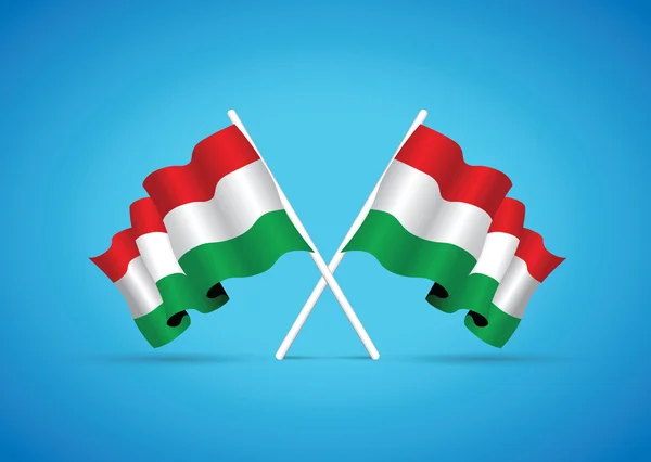 Hungary national flag — Stock Vector