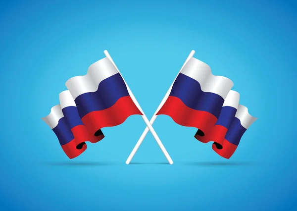 Russia flag background — Stock Vector