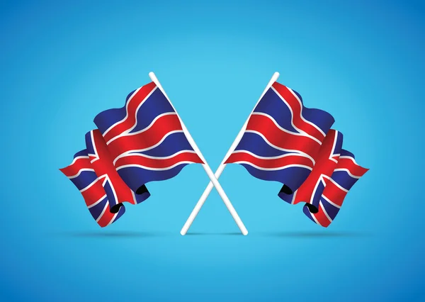 Bandera Nacional del Reino Unido — Archivo Imágenes Vectoriales