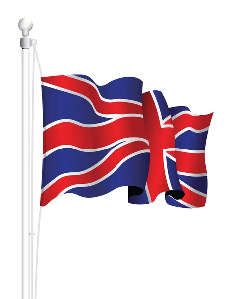 United kingdom national flag — Stock Vector