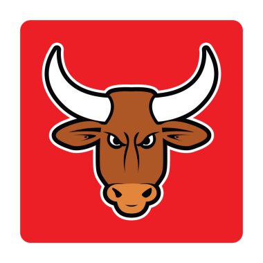 kahverengi bir boğa