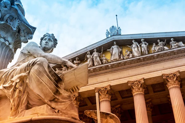 Áustria, Viena, Parlamento — Fotografia de Stock