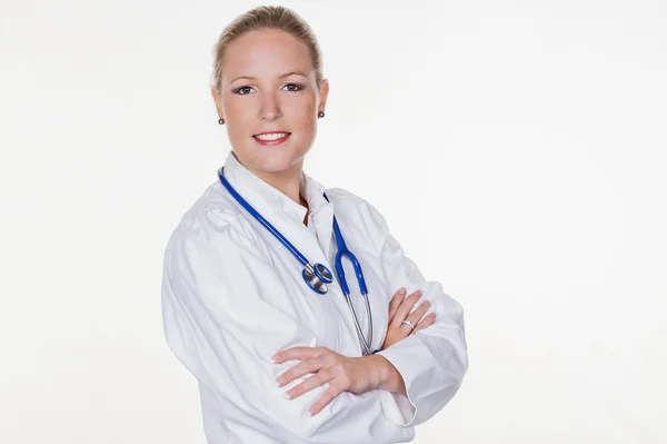 Doctor with stethoscope — Stock Photo, Image