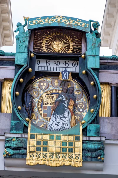 Austria, vienna, ankeruhr — Foto Stock