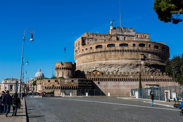 Itália, roma, castel santangelo — Fotografia de Stock