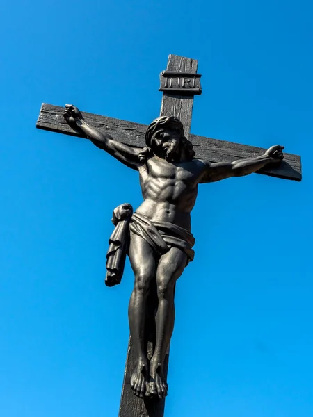 Cristo na cruz — Fotografia de Stock