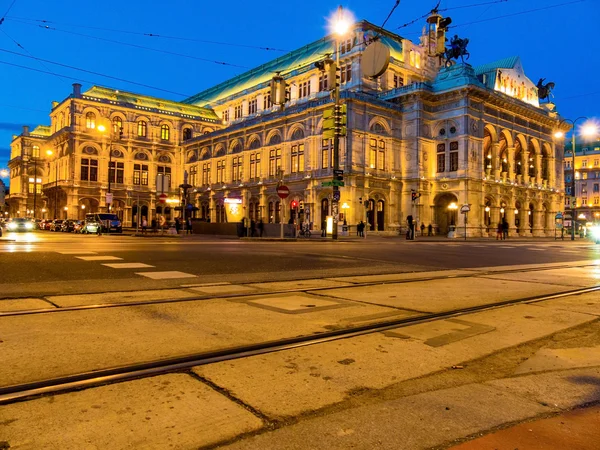 Til Wien. Austria. opera – stockfoto