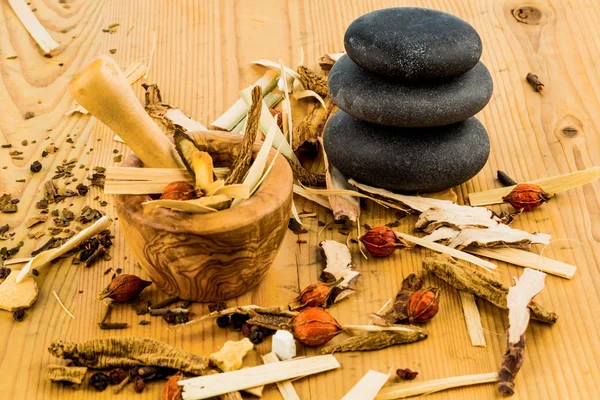 Té para la medicina tradicional china — Foto de Stock