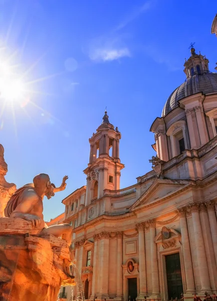 Italia, Roma, Piazza Navona — Foto Stock