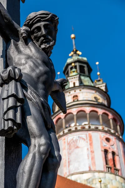 Česká republika, město ceskykrumlov, Čechy, velký pátek, ea — Stock fotografie