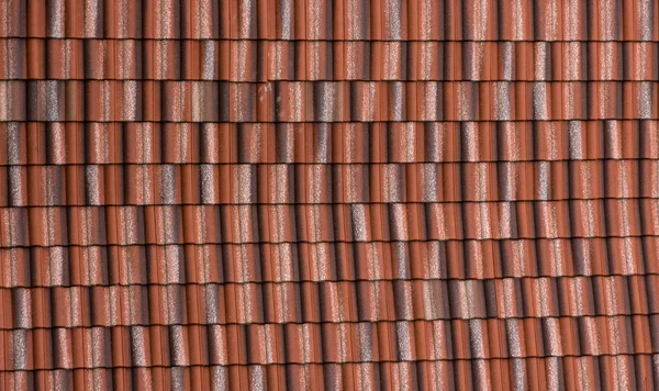 오래 된 기와 지붕 — 스톡 사진