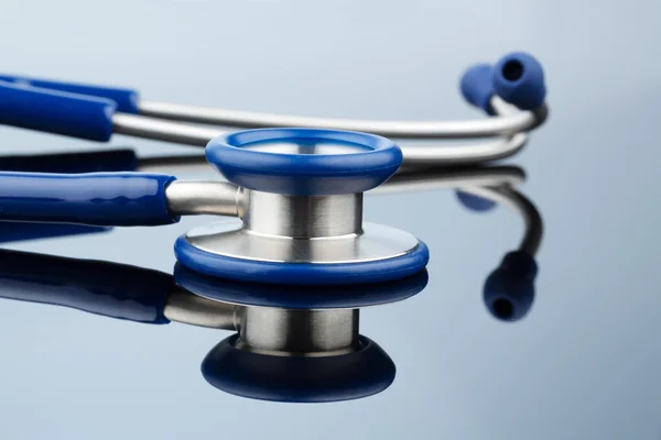 Stethoscope against white background — Stock Photo, Image