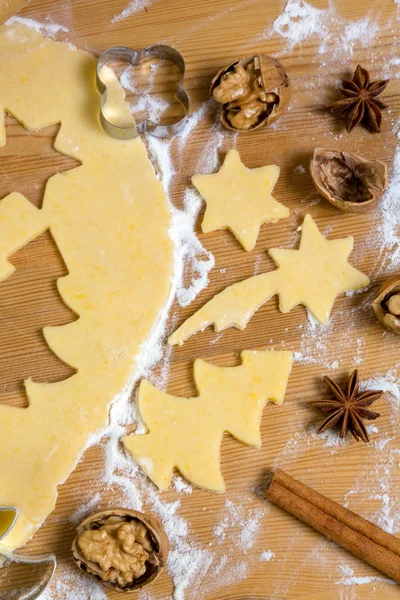 Cookies voor Kerstmis — Stockfoto