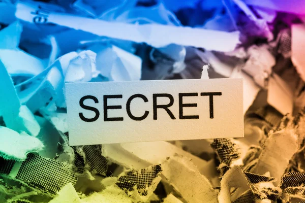 Scraps hemlighet — Stockfoto