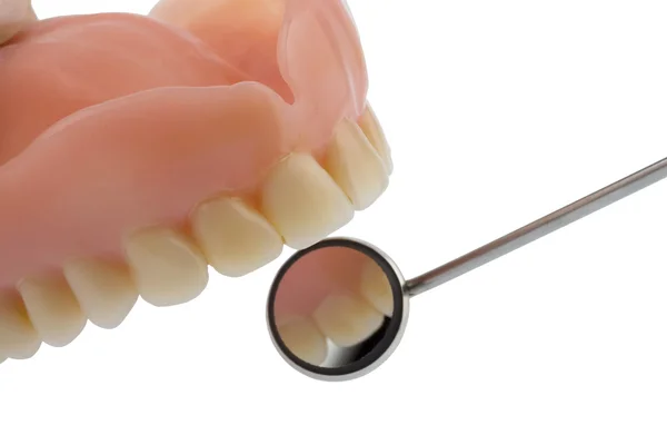 Denti e specchi bocca — Foto Stock