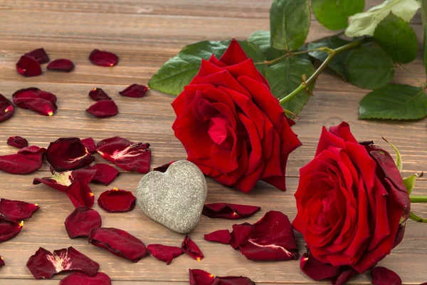 Rosas para el día de San Valentín y el día de las madres —  Fotos de Stock