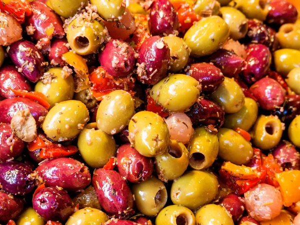 Varietà di olive — Foto Stock