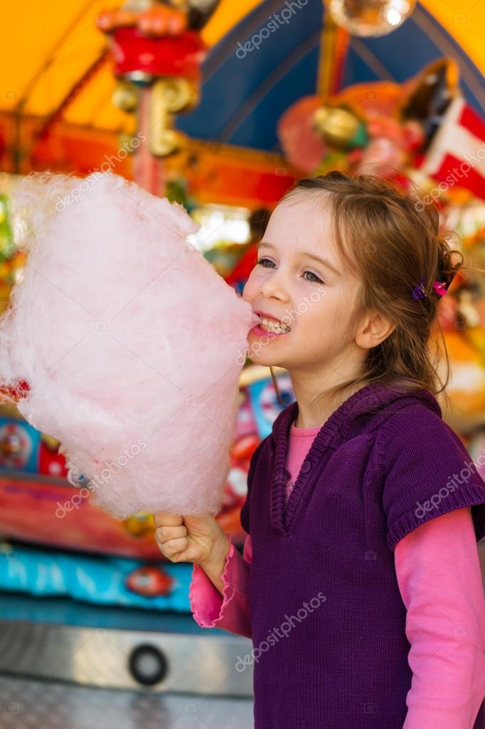 Child with cotton candy Stock Photo by ©ginasanders 58647979