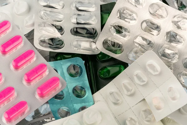 Tablets in blister pack — Stock Photo, Image