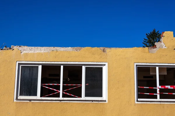 Demolizione casa — Foto Stock