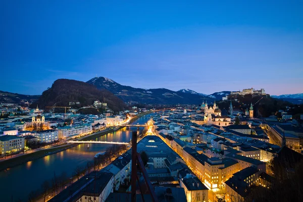 Salisburgo, austria, paesaggio urbano — Foto Stock