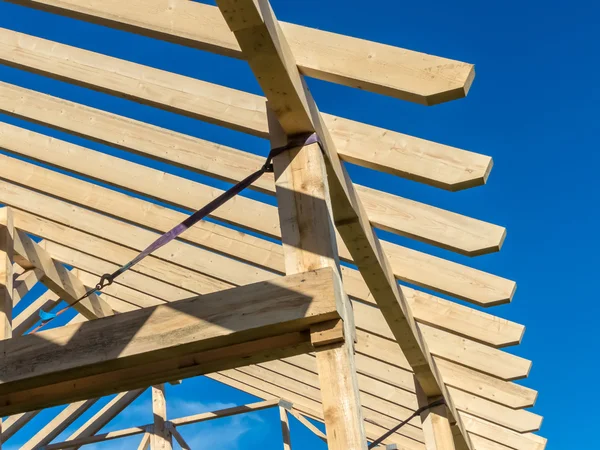 A new roof truss Royalty Free Stock Images