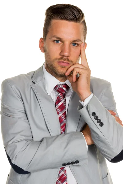 Pensive manager — Stock Photo, Image