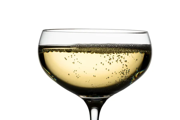 Bicchiere di champagne con champagne — Foto Stock